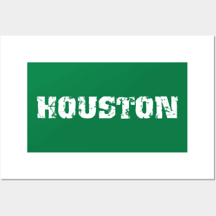 Houston City Posters and Art